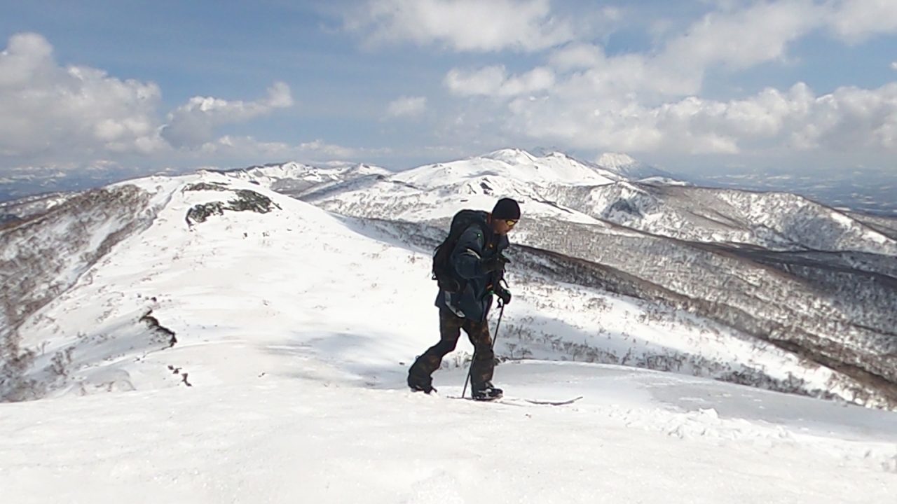 A view of the Niseko Mountain Range